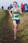 Rachael Lundgren (Gosforth) on her way to winning the under-20 women 2012 North East Championships, Summerhill Country Park, Hartlepool.